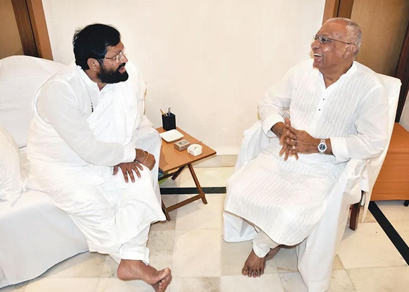 With Spiritual Heads of Organisations Related to Shrimad Rajchandraji